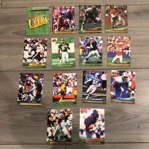 14 1992 fleer ultra NFL cards